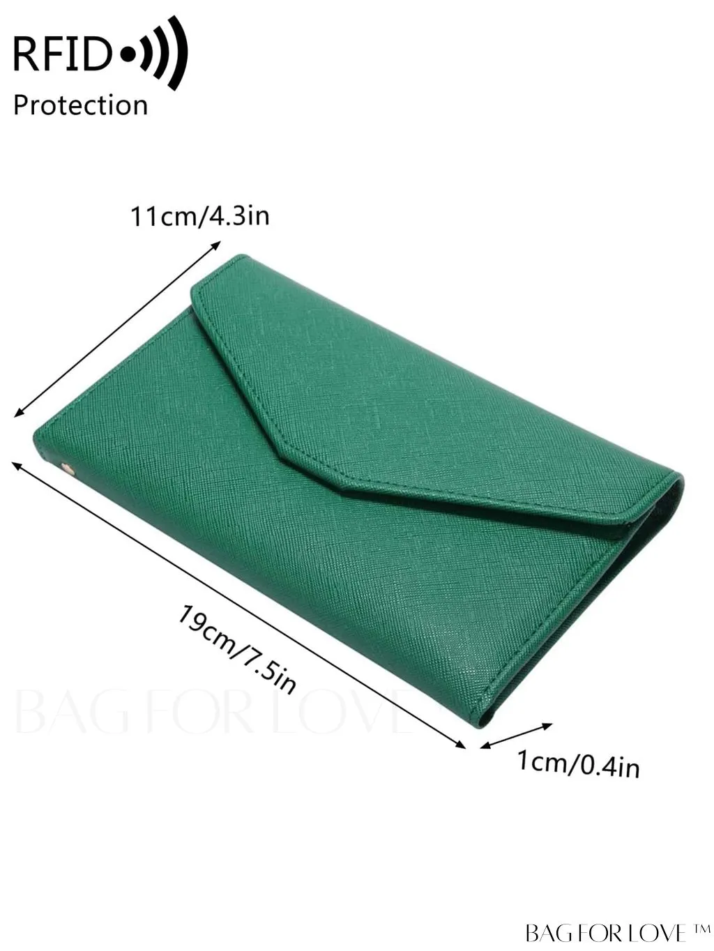 BagForLove - RFID Blocking Passport Holder: The Essential Travel Wallet & Document Organizer