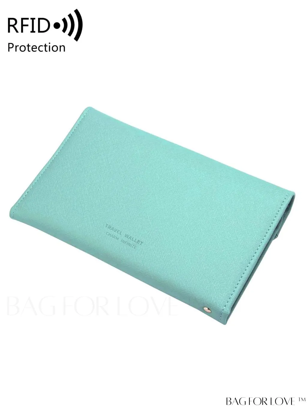 BagForLove - RFID Blocking Passport Holder: The Essential Travel Wallet & Document Organizer