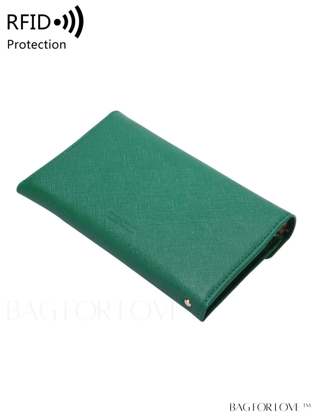 BagForLove - RFID Blocking Passport Holder: The Essential Travel Wallet & Document Organizer