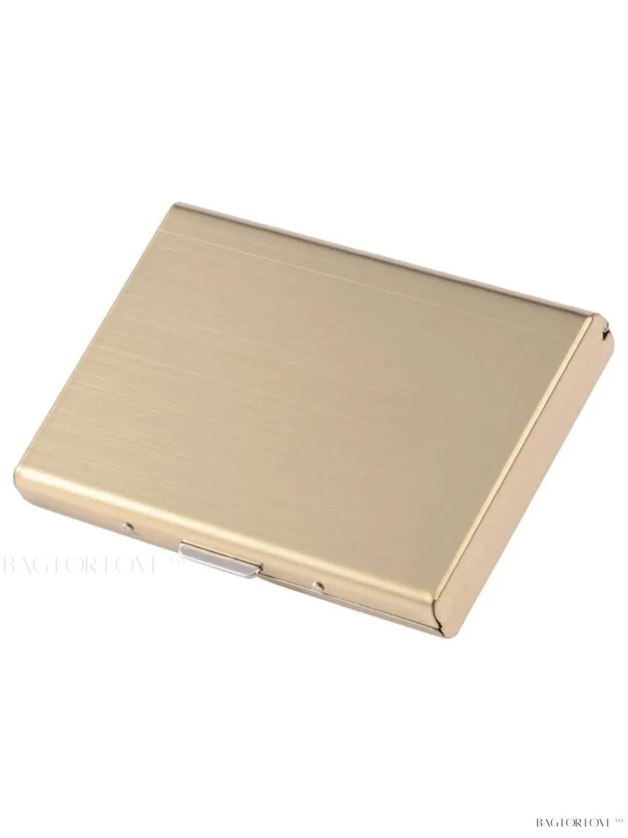 BagForLove - Slim Wallet Essential - Metal ID Card Holder and RFID Shield