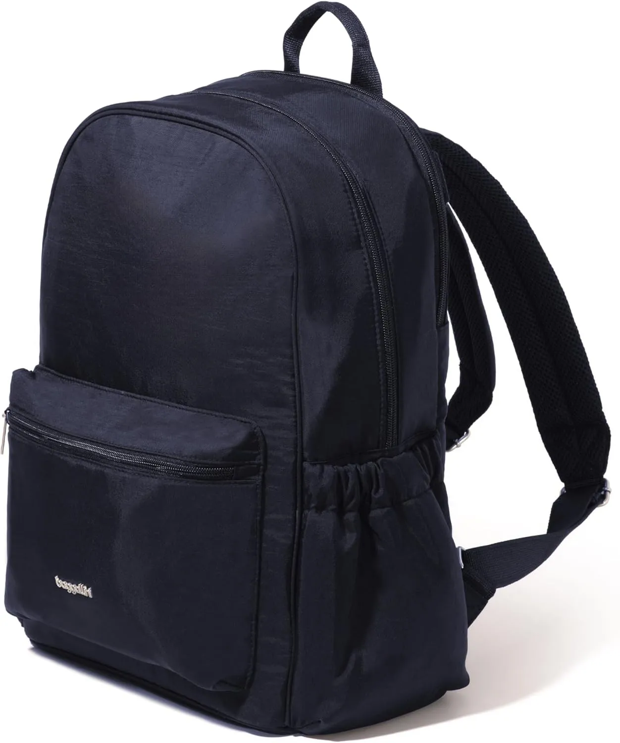 Baggallini Securtex Anti-Theft Laptop Backpack, French Navy