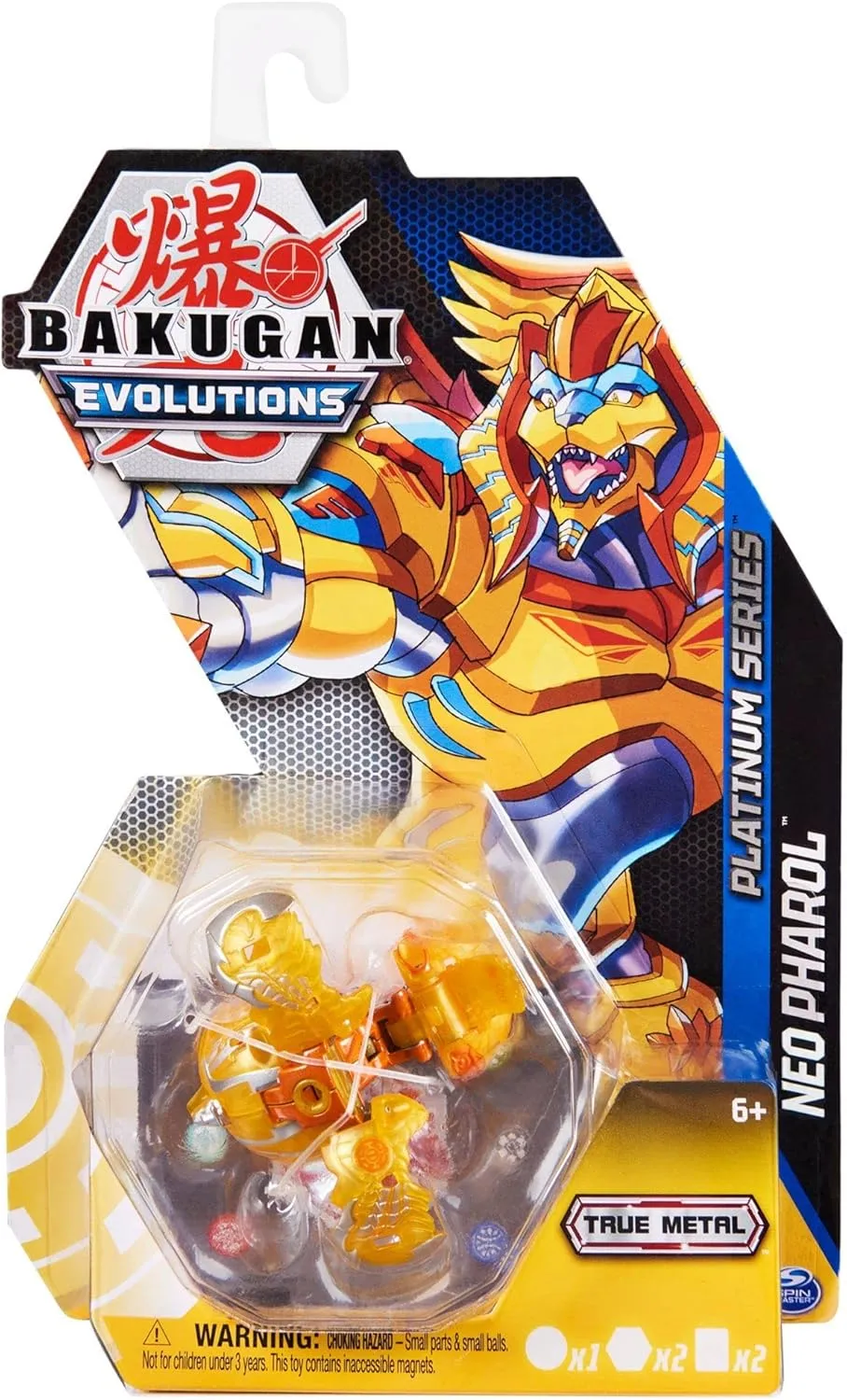 Bakugan Evolutions 2022 Platinum Series Die-cast Aurelus Neo Pharol
