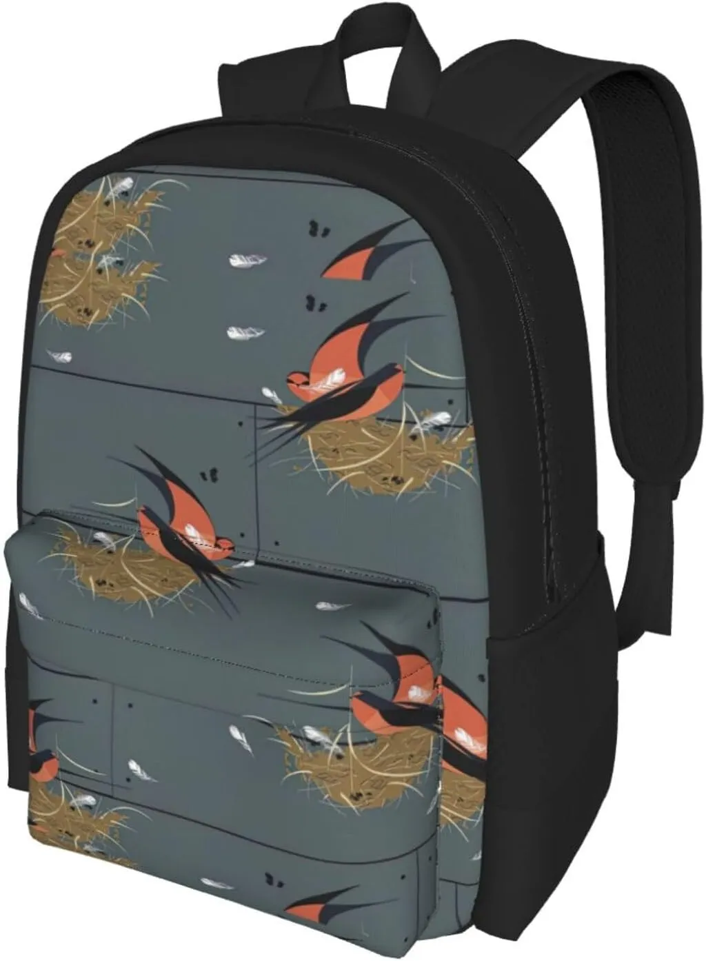 Barn Swallow In Graphite Print Storage Bag, Shoulder Bag, Leisure Bag, Large Capacity Leisure Travel Shoulder Bag