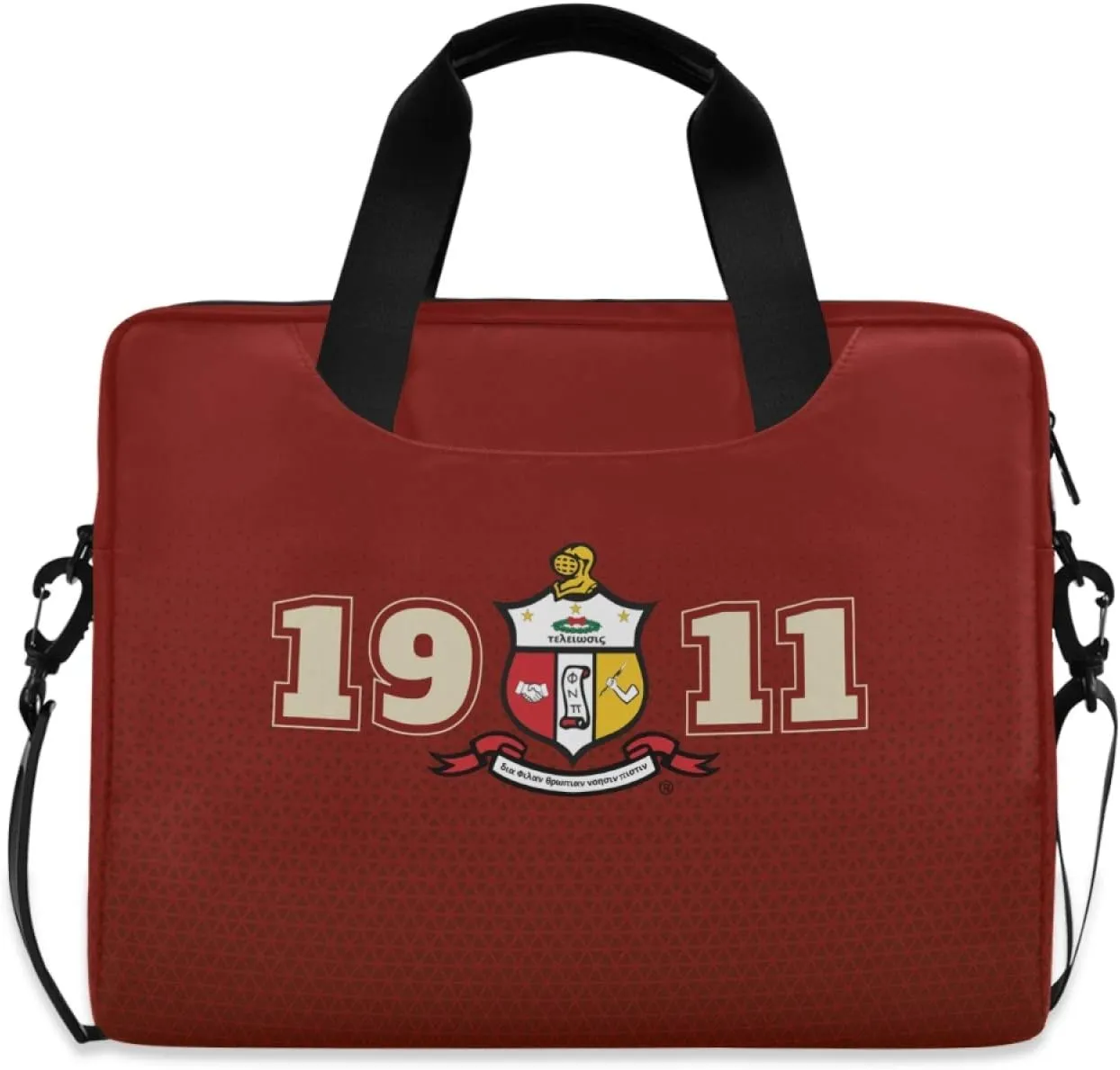 BBGreek Kappa Alpha Psi Fraternity Paraphernalia - 16 Inch Laptop Bag or Tablet Case Collection - Official Vendor