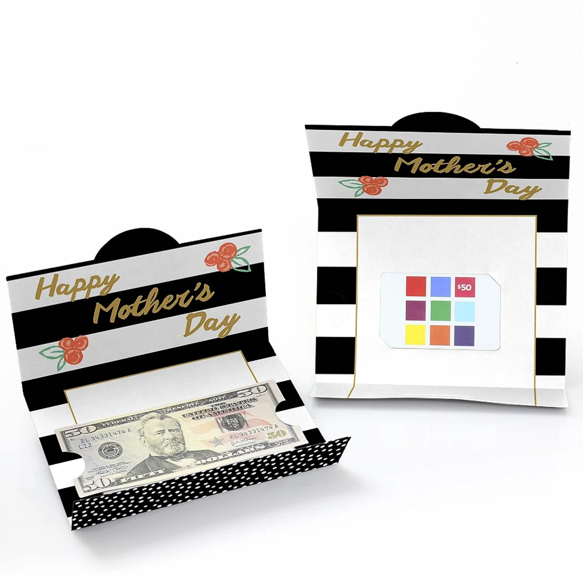 Best Mom Ever - Mother's Day Money And Gift Card Holders - Set of 8