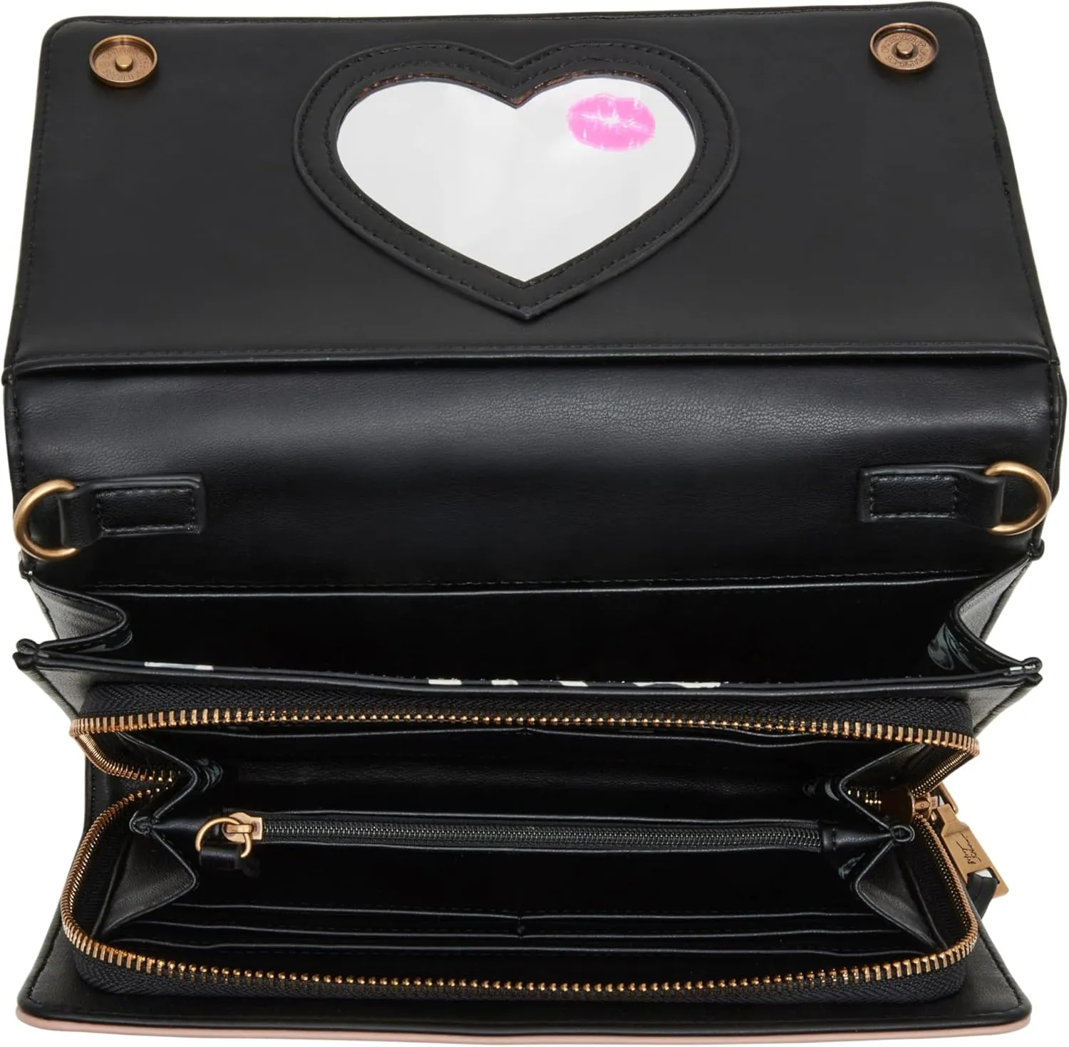 Betsey Johnson Icon Wallet on a Chain