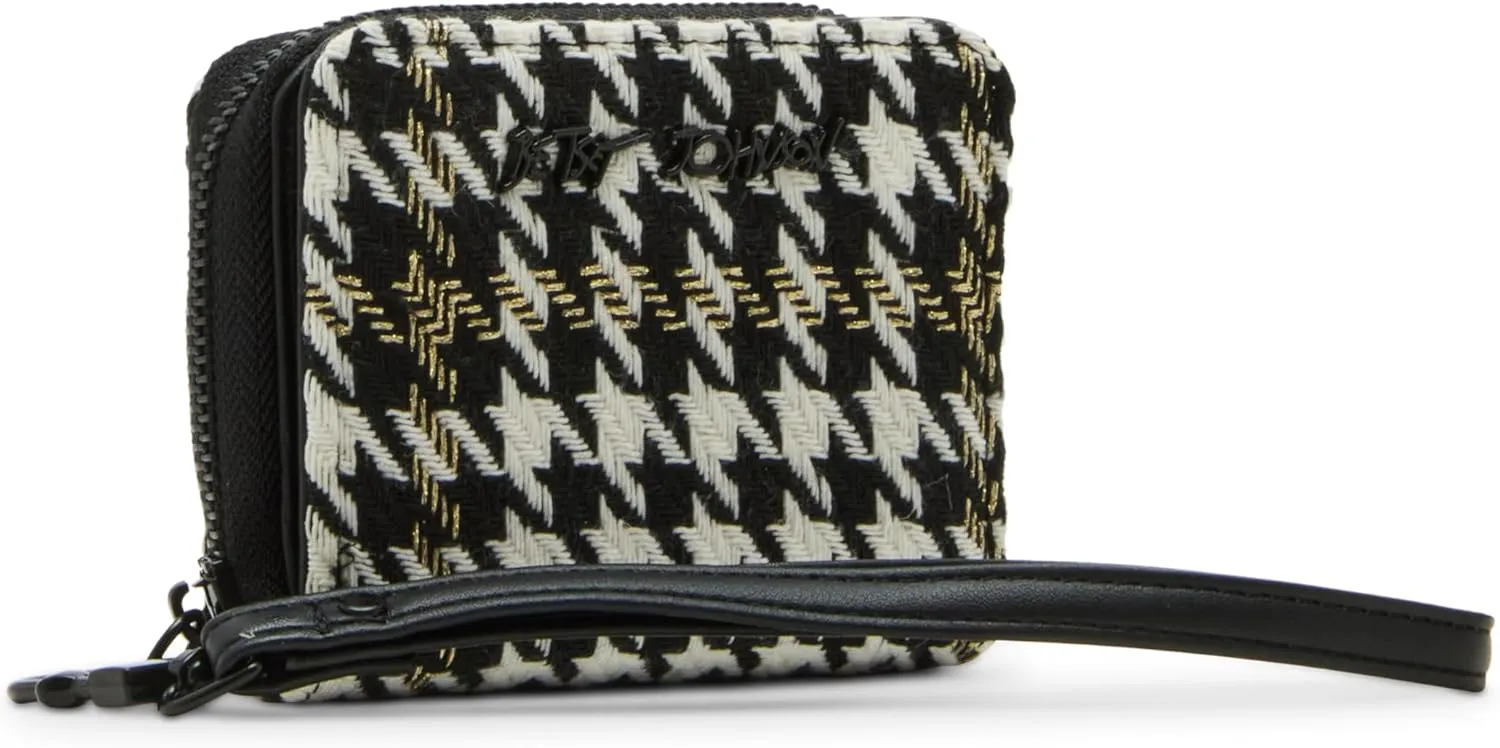Betsey Johnson Xoskully Zip Around Wallet with Wristlet