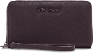 Betsey Johnson Xozipp Zip Around Wristlet Wallet