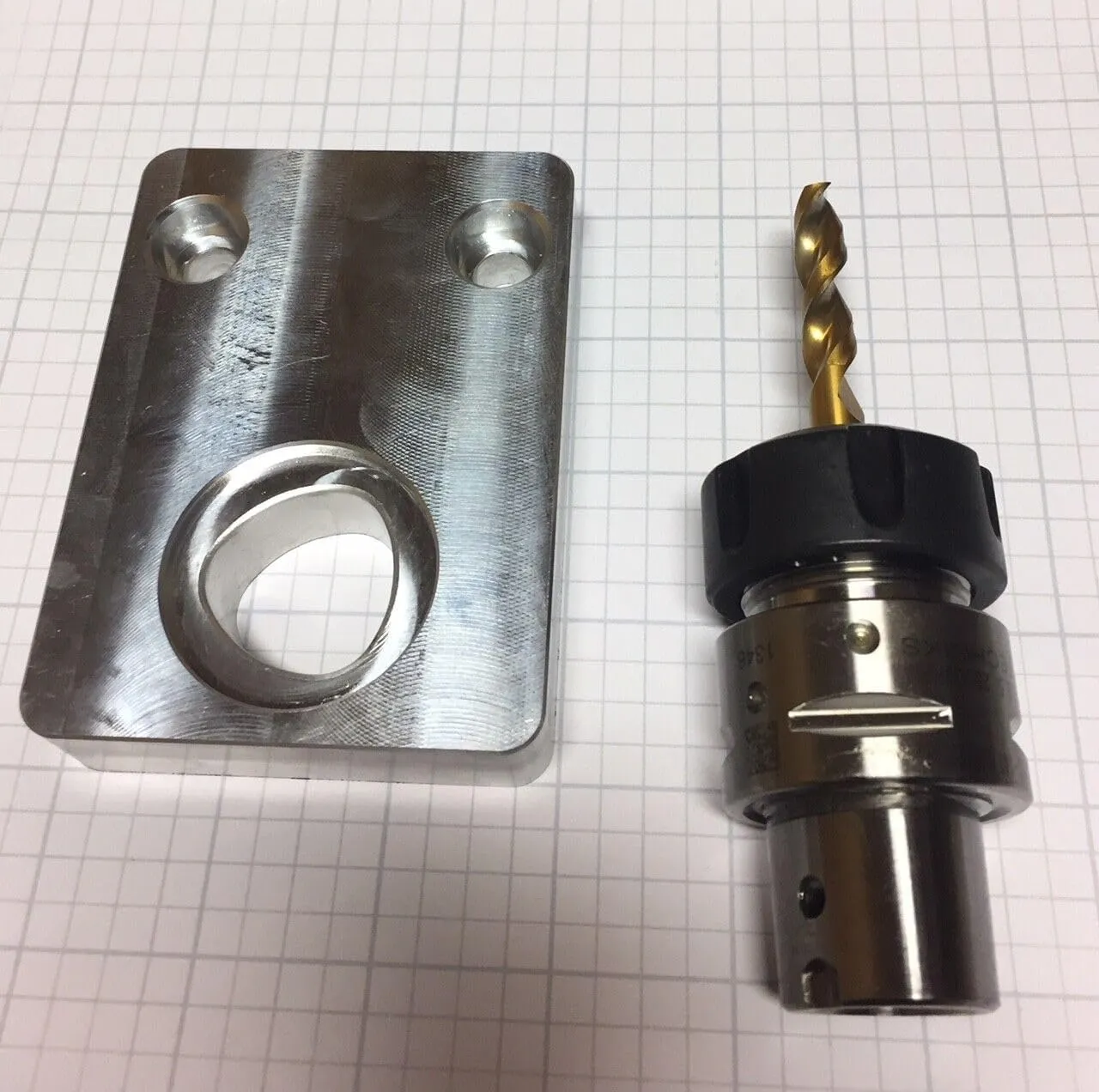 Billet Sandvik Capto C3 Tool Holder Fixture for Tightening, Vise, and Mounting