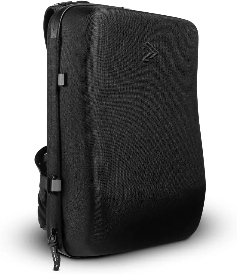 Black Backpack Pro 16" Water Resistant Laptop Lightweight Backpack for Commuting, Travel, Running, Cycling, Outdoor