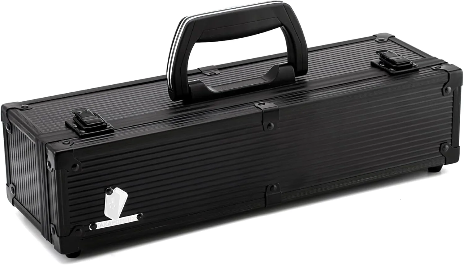 Black Metal Storage Case for TCG, Deck Box, MTG, Magic, FaB, Yugioh, Trading Cards, toploader, EDH, Commander, PTCG, TCG