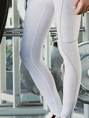 Bocini-Performance Wear - Mens Full Length Tights-CK900