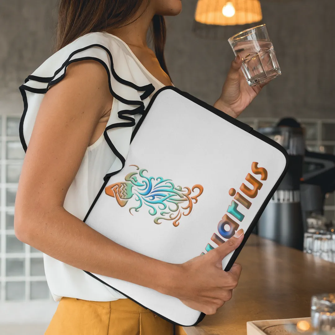 'Bold Expressions' Aquarius Laptop Sleeve