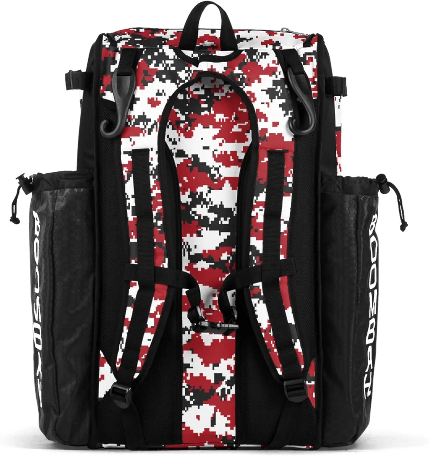 Boombah Catchers Superpack Bat Bag Digital Camo - 23-1/2" x 13-1/2" x 9-1/2" - Multiple Colors - Holds 4 Bats - Backpack Version (no Wheels)