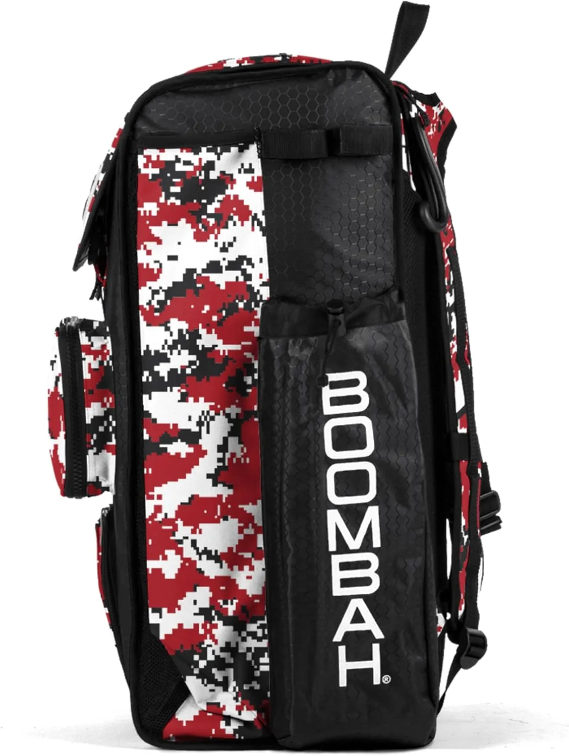 Boombah Catchers Superpack Bat Bag Digital Camo - 23-1/2" x 13-1/2" x 9-1/2" - Multiple Colors - Holds 4 Bats - Backpack Version (no Wheels)