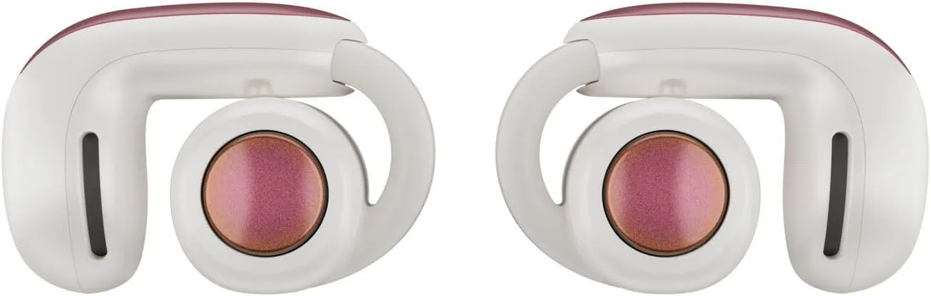 Bose Ultra Open Bluetooth Earbuds, True Wireless Earbuds with OpenAudio for Awareness, Clip On Design for Comfort, Immersive Audio, Up to 48 Hrs of Playtime, Sunset Iridescent - Limited Edition Color