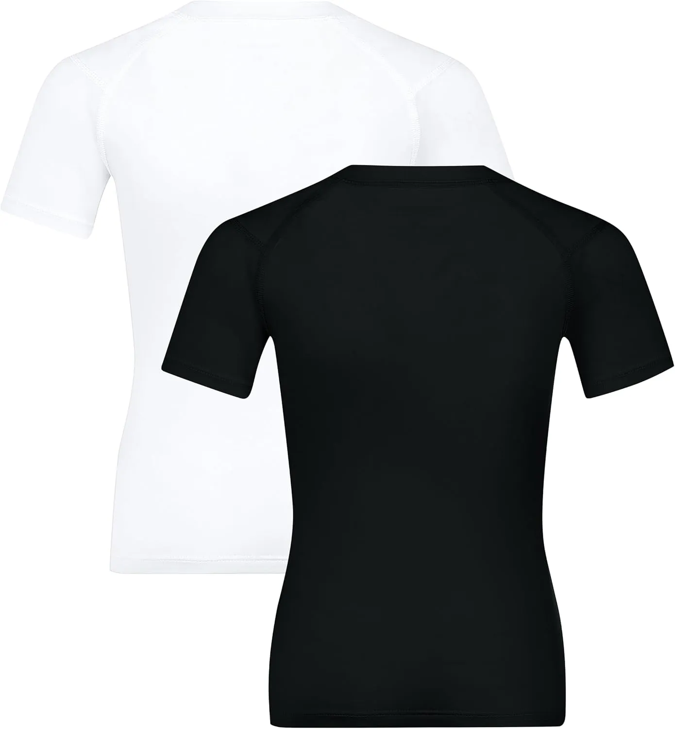 Boy Girls Compression Shirt Short Sleeve Youth Basketball Undershirt Kids Quick Dry Athletic Base Layer T-Shirt