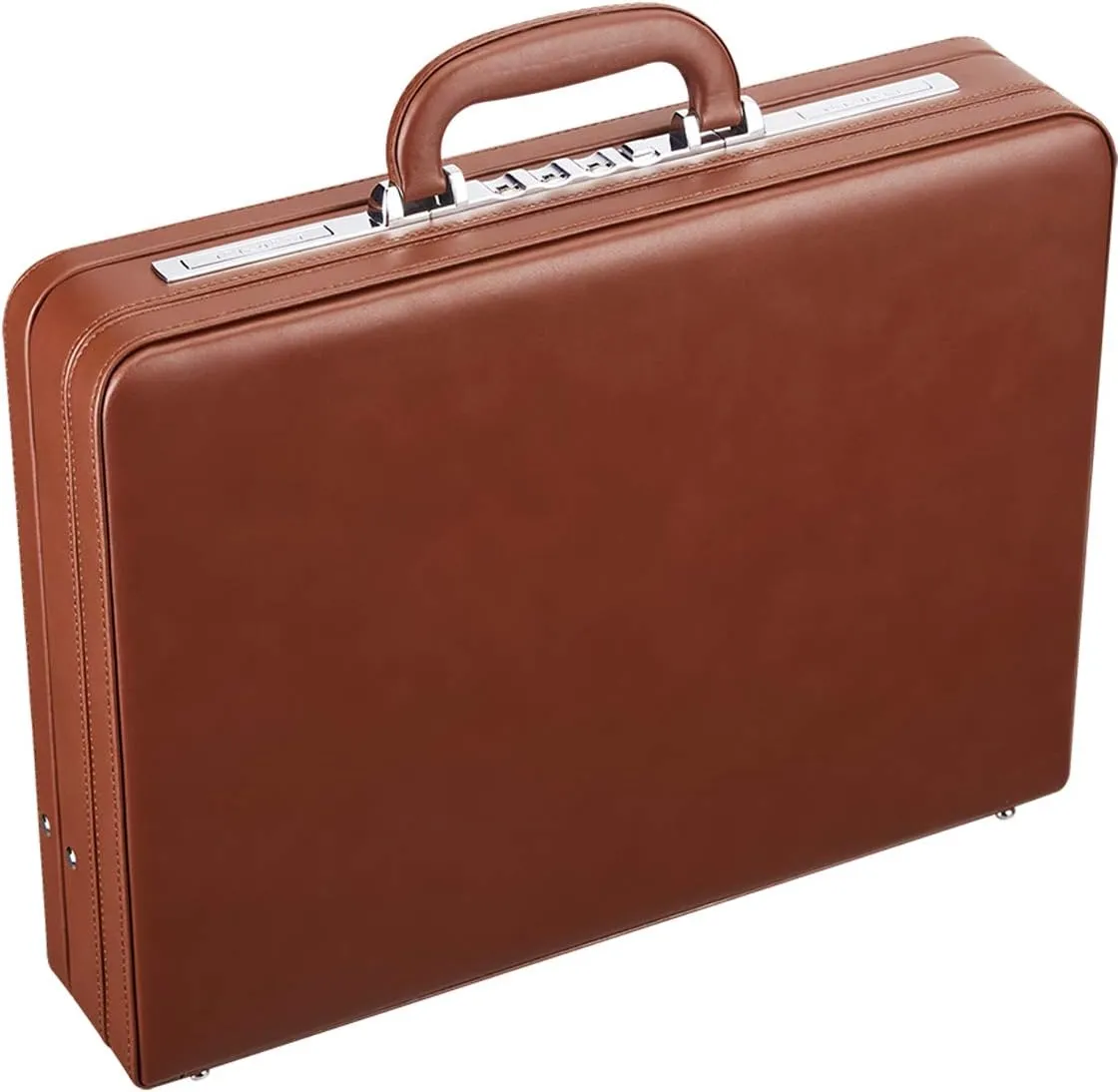 Briefcase Hard Attachment Briefcase for Men & Women/Thin Hardside Laptop Case with Combo Lock