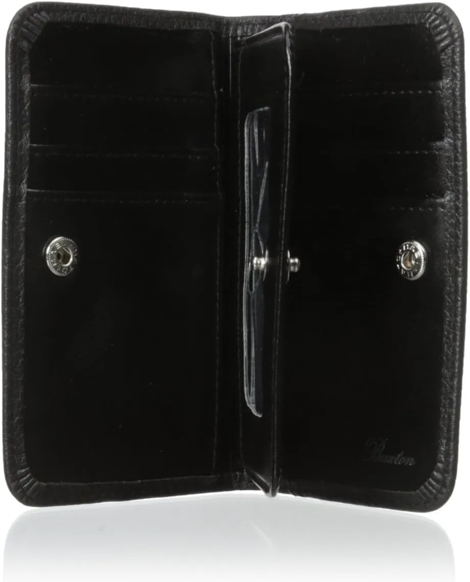Buxton Hudson Pik-Me-Up Snap Card Case
