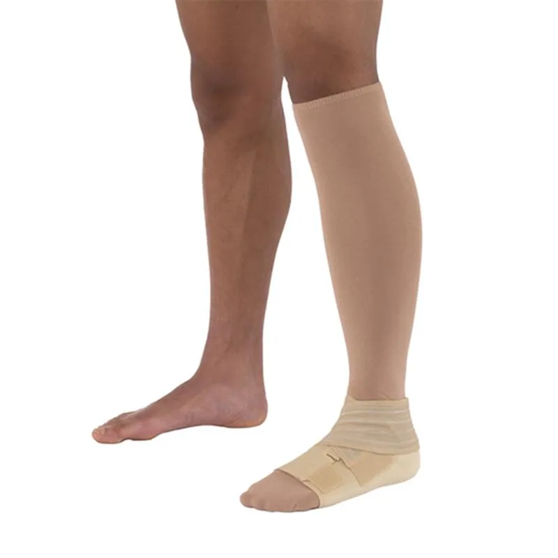 BX/1 JOBST FARROWWRAP CLASSIC READY-TO-WEAR FOOTPIECE 30-40 MMHG, SMALL LONG, TAN