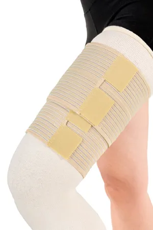 BX/1 JOBST FARROWWRAP CLASSIC READY-TO-WEAR THIGHPIECE 30-40 MMHG, SMALL SHORT, TAN