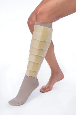 BX/1 JOBST FARROWWRAP LITE READY-TO-WEAR LEGPIECE 20-30 MMHG, MEDIUM TALL, TAN