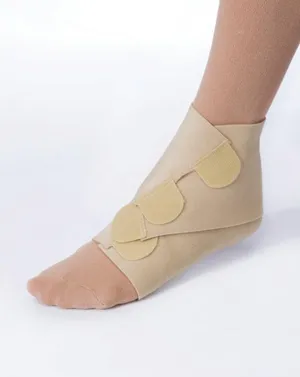 BX/1 JOBST FARROWWRAP STRONG READY-TO-WEAR FOOTPIECE 30-40 MMHG, MEDIUM, TAN
