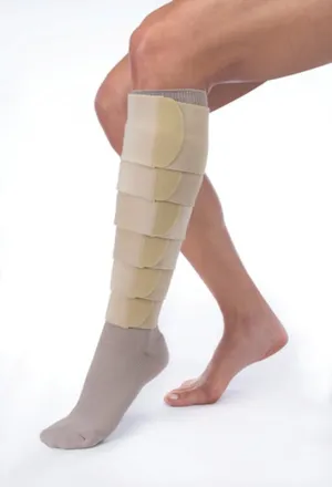 BX/1 JOBST FARROWWRAP STRONG READY-TO-WEAR LEGPIECE 30-40 MMHG, SMALL TALL, TAN