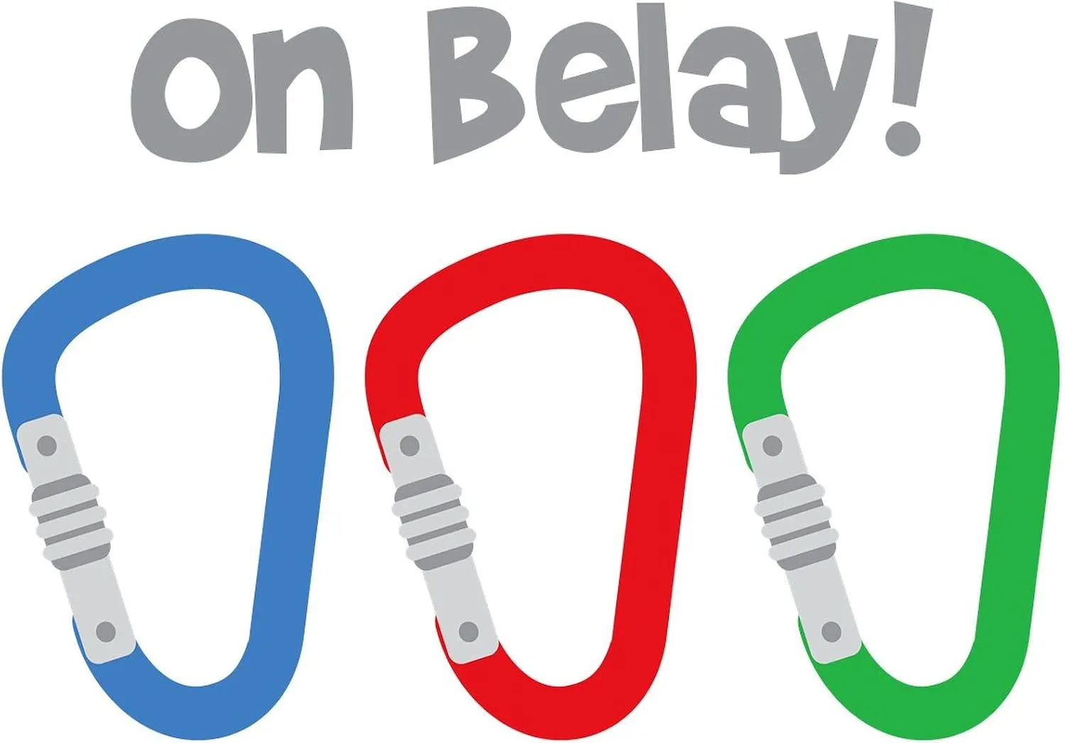 CafePress On Belay Bumper Sticker Sticker (Bumper 50 pk)