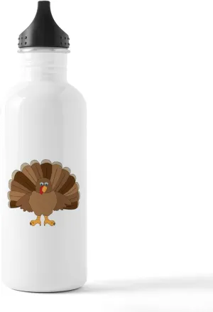 CafePress Thanksgiving Turkey Water Bottle 1.0L (34 oz) Stainless Steel Water Bottle