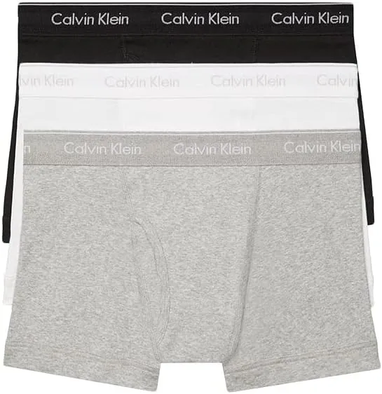 Calvin Klein Men's Cotton Classics 3-Pack Trunk