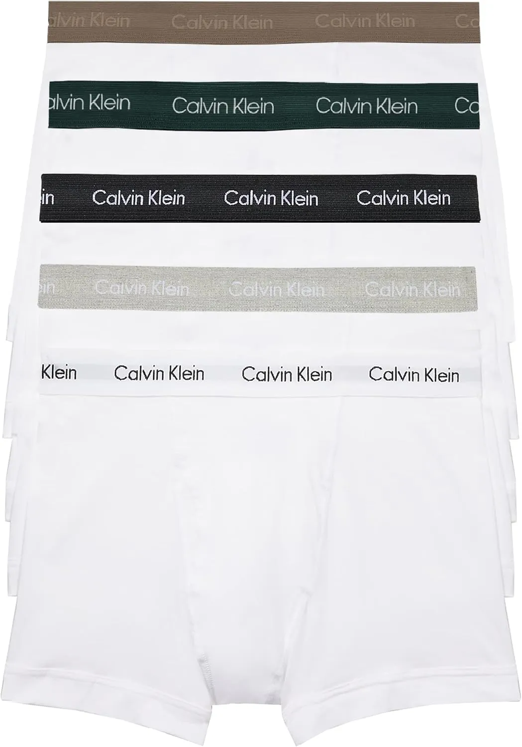 Calvin Klein Men's Cotton Classics 5-Pack Trunk