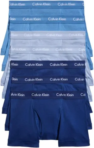Calvin Klein Men's Cotton Classics 7-Pack Trunk