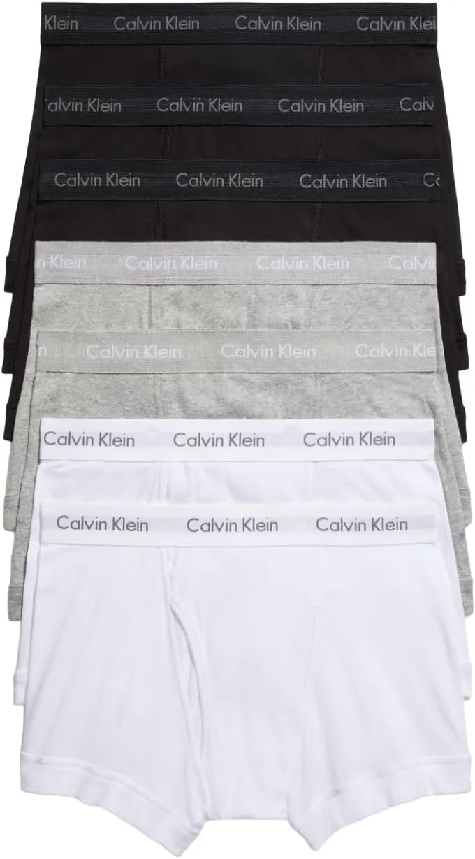 Calvin Klein Men's Cotton Classics 7-Pack Trunk