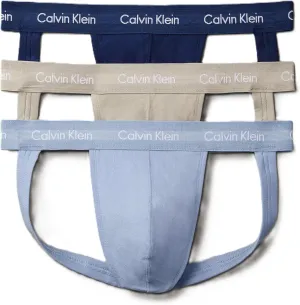 Calvin Klein Men's Cotton Stretch 3-Pack Jock Strap