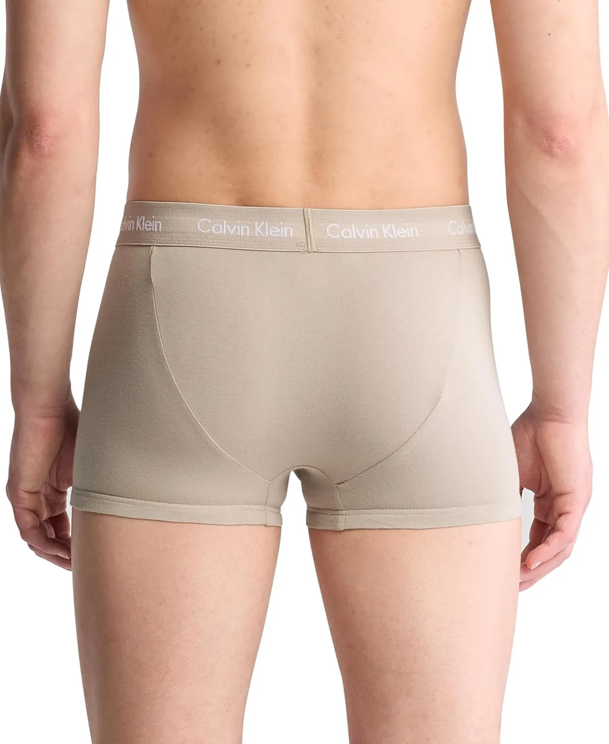 Calvin Klein Men's Cotton Stretch 3-Pack Low Rise Trunks