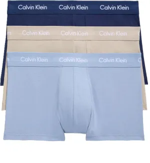 Calvin Klein Men's Cotton Stretch 3-Pack Low Rise Trunks