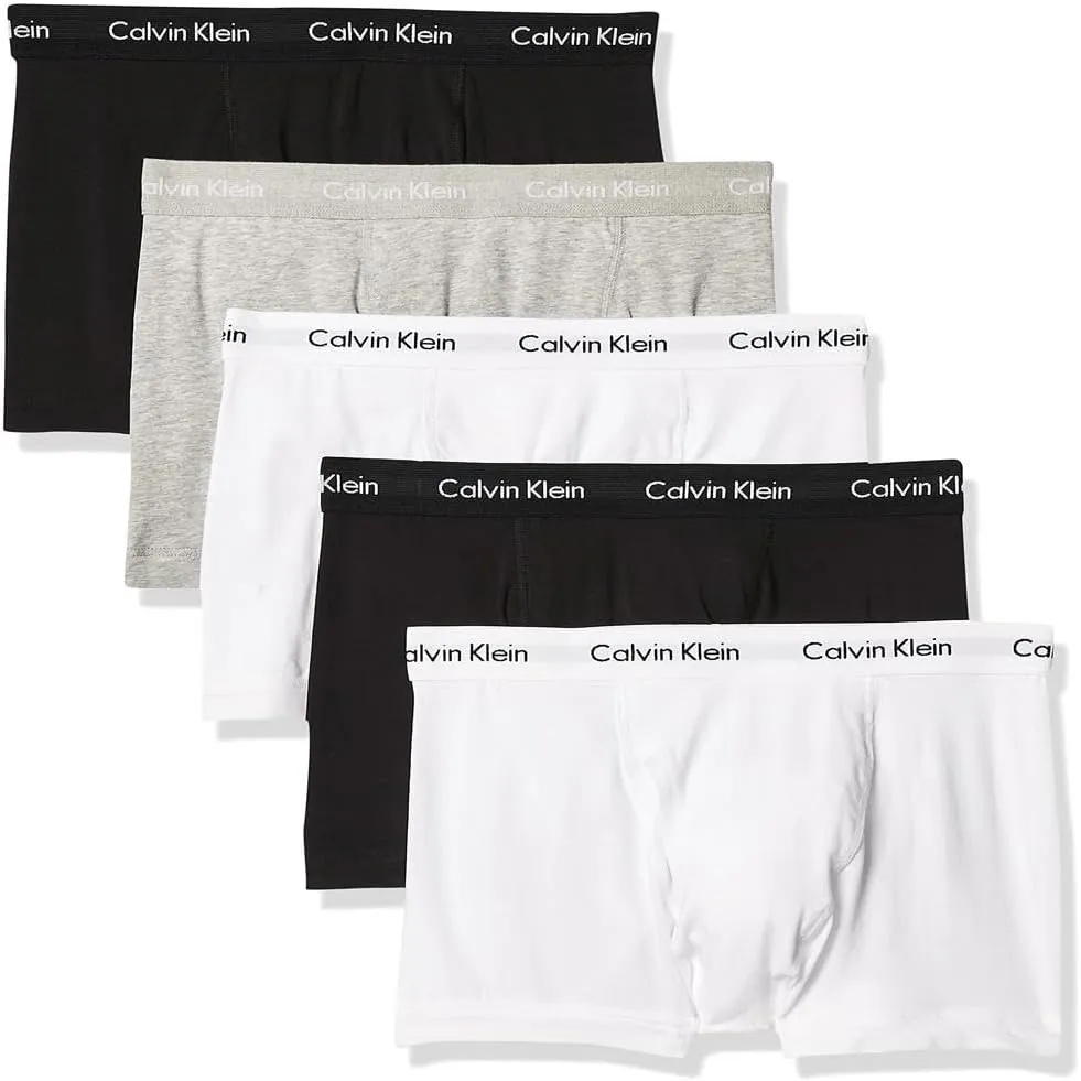 Calvin Klein Men's Cotton Stretch 5-pack Trunk