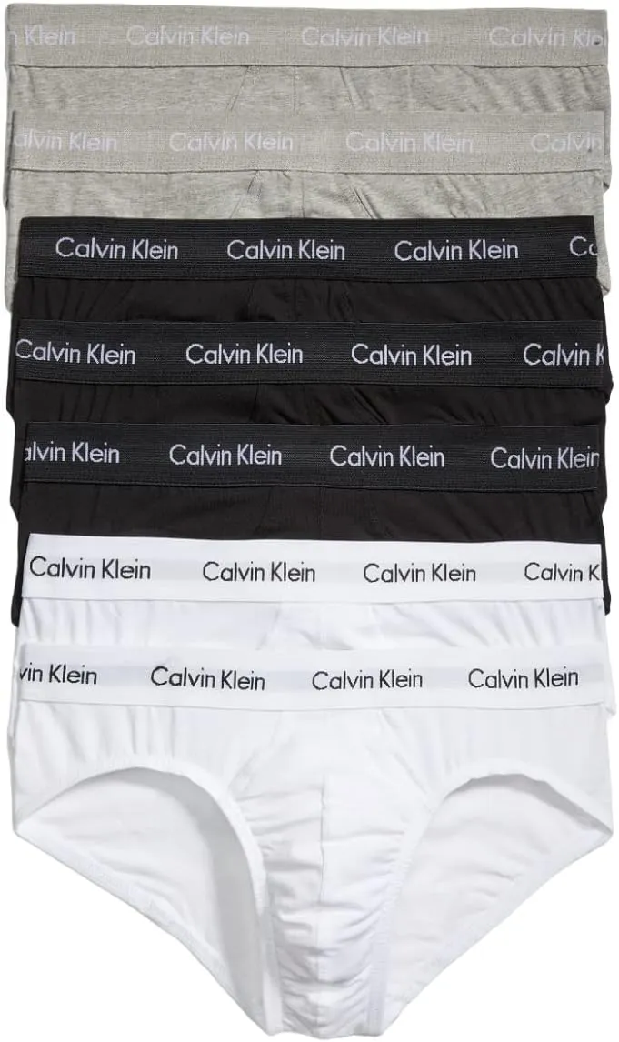 Calvin Klein Men's Cotton Stretch 7-Pack Hip Brief