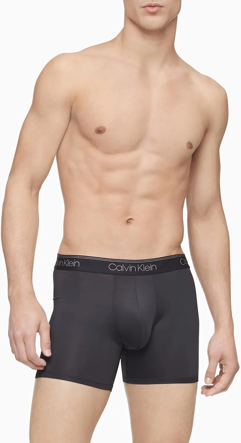 Calvin Klein Men's Micro Stretch 3-Pack Boxer Brief,