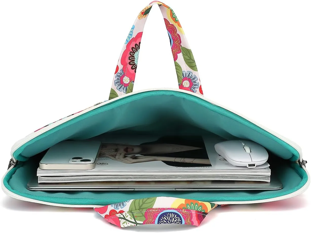 Canvaslove Water Resistant Laptop Shoulder Sleeve Case Bag for MacBook Pro 16 inch and 15.6 inch and 16 inch laptop