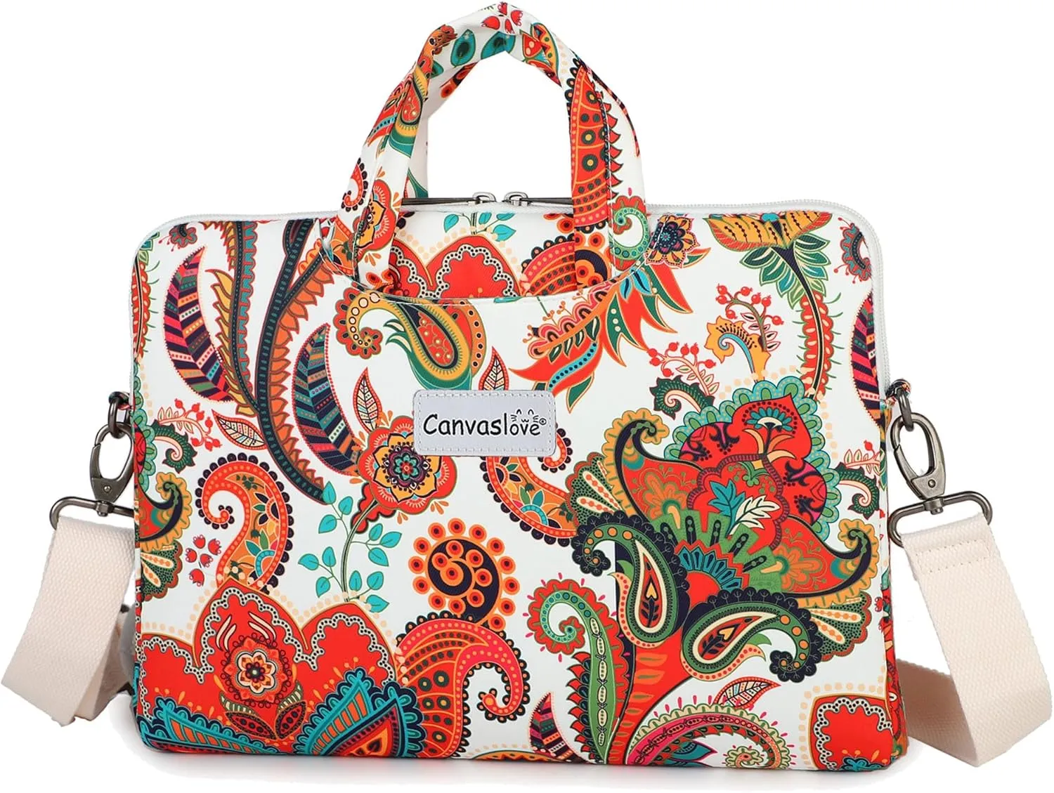 Canvaslove Water Resistant Laptop Shoulder Sleeve Case Bag for MacBook Pro 16 inch and 15.6 inch and 16 inch laptop