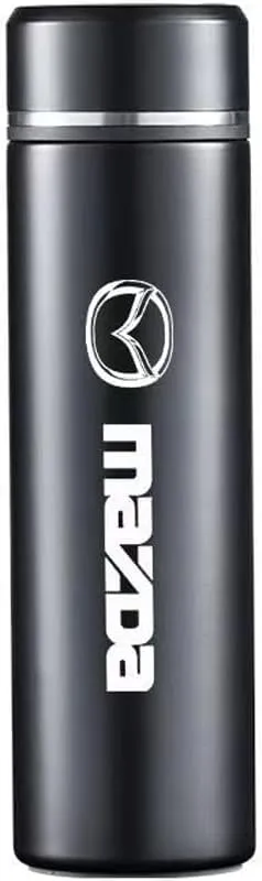 Car Logo Thermoses for Mazda B-series Biante Bongo BT-50, Vacuum Insulated Stainless Vacuum Insulated Fashion Business Thermal Cup Leak Proof Flask Winter Gifts