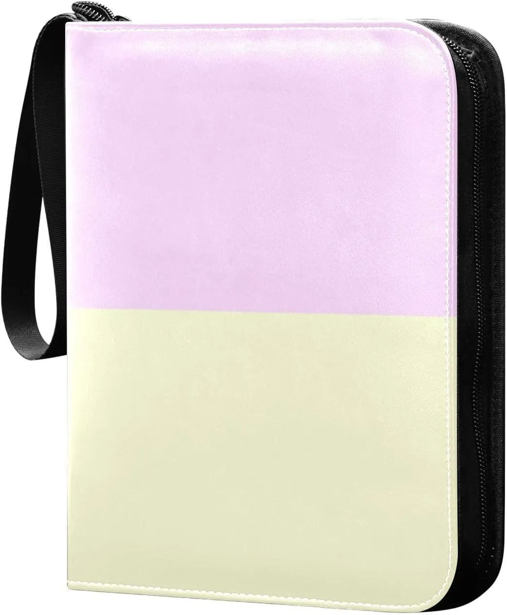 Card Binder Trading Card Binder PU Leather Card Collection Binder 4 Pocket Baseball Football Sports Card Holder Album Book Storage for 400 Cards Colorful