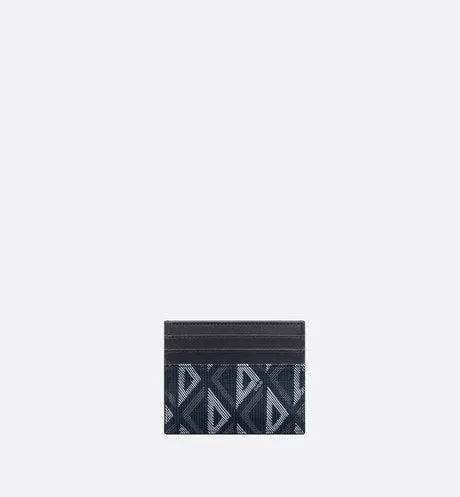 Card Holder • Navy Blue CD Diamond Canvas