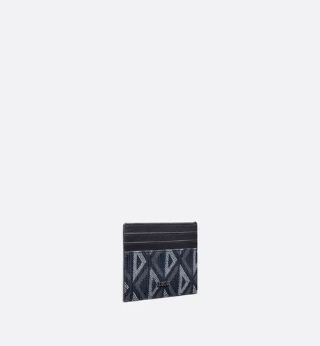 Card Holder • Navy Blue CD Diamond Canvas