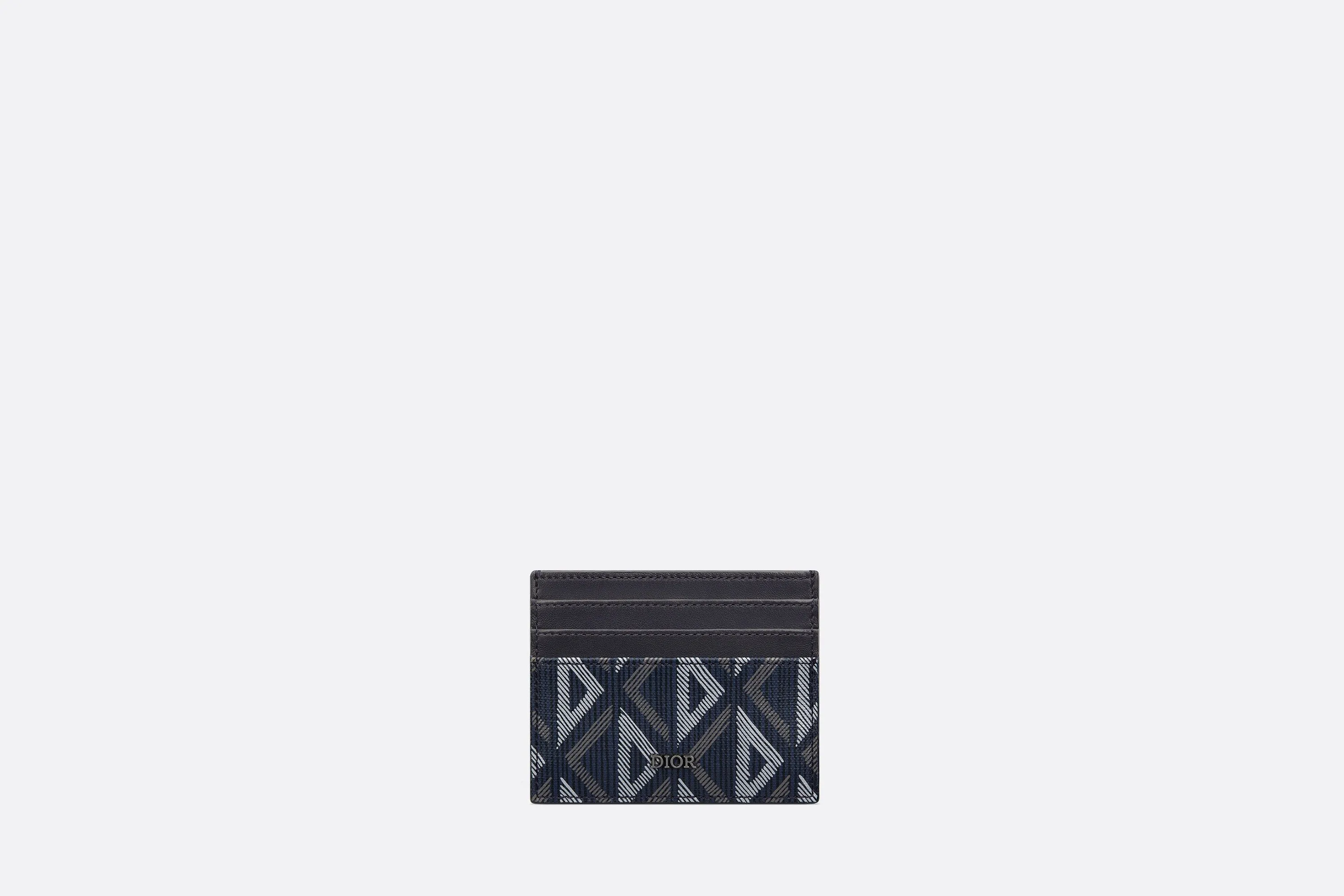 Card Holder • Navy Blue CD Diamond Canvas
