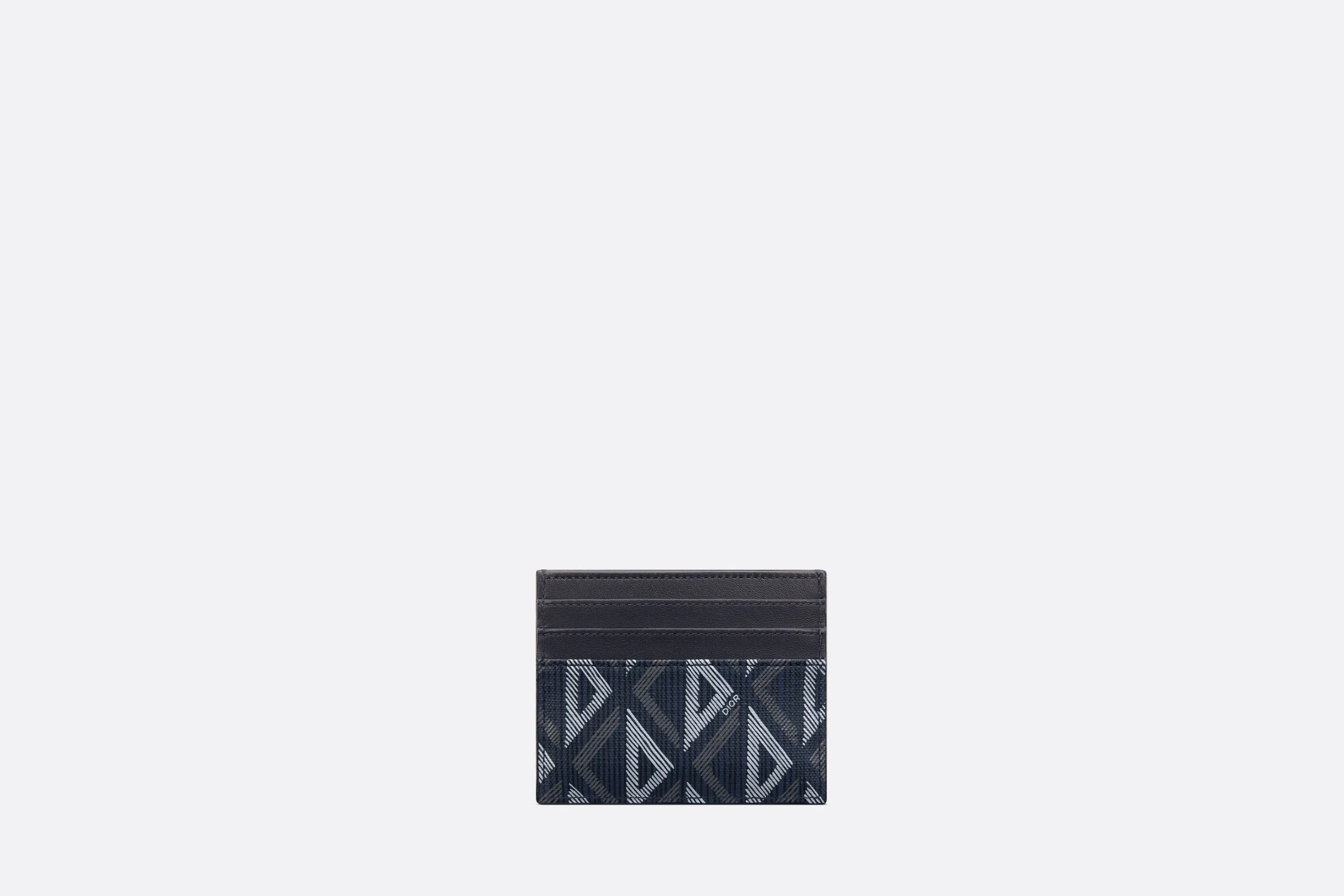 Card Holder • Navy Blue CD Diamond Canvas