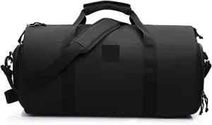 Carry-on Duffel Bag Large Travel Bag Multiple Pockets Backpack Garment Suit Bag with Shoe Compartment for Men Women Dust Cover for Clothes