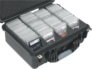 Case Club 166 Graded Card Slab Carrying Case Fits PSA BGS FGS & SGC- fits Trading Monster, MTG, Baseball, Basketball, Football Cards, Sports- Travel Holder for Slabs Sleeves & Loose Cards